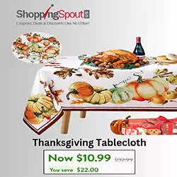 Up to 66% Off Thanksgiving Tablecloths